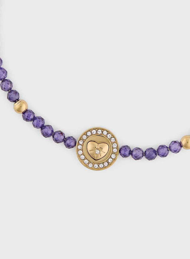 GUESS Beads & Heart Bracelet