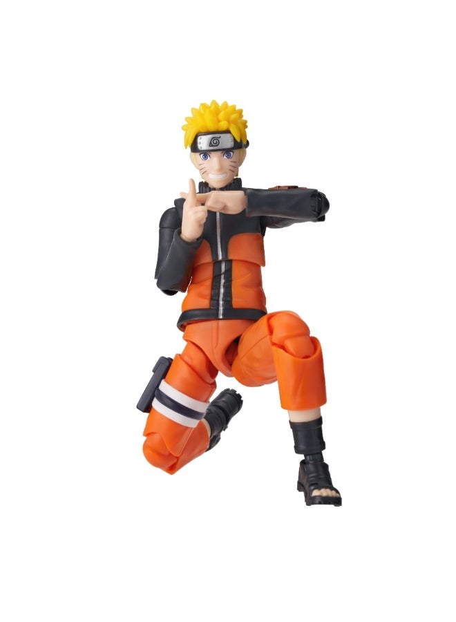 Blokees Naruto Uzumaki Model Kit | Buildable Poseable Anime Action Figure with Rasengan and Kunai | Snap Fit Collector Toy for Kids Age 14+ and Fans of Naruto Series - Image 5