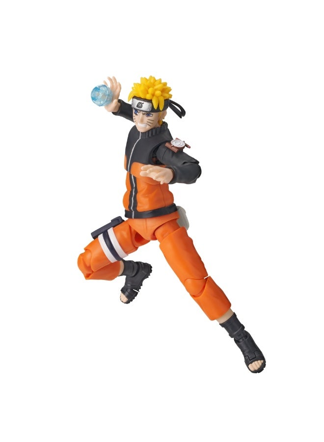 Blokees Naruto Uzumaki Model Kit | Buildable Poseable Anime Action Figure with Rasengan and Kunai | Snap Fit Collector Toy for Kids Age 14+ and Fans of Naruto Series - Image 3