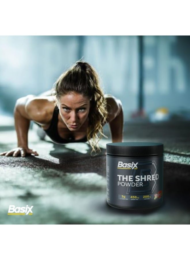 Basix - Basix The Shred Powder - Sour Gummy Bear 300G - Image 1