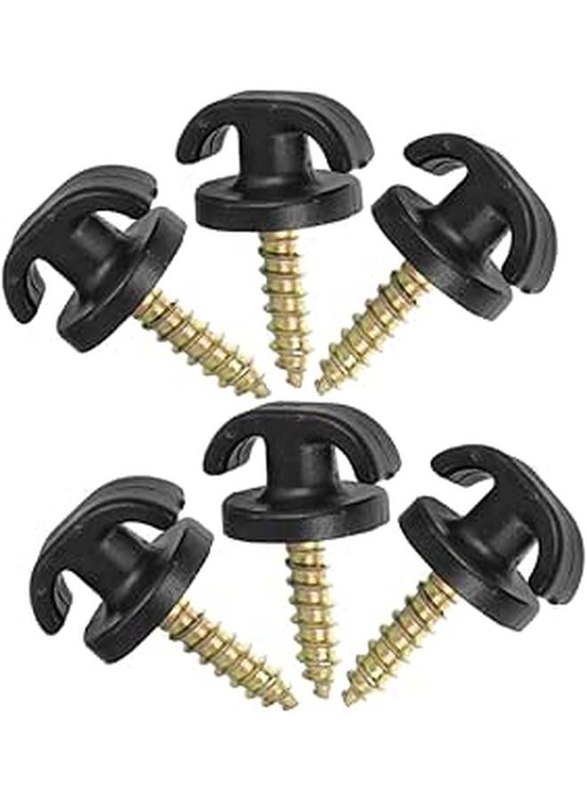 8 Pcs Car Trunk Storage Organizer Tailgate Net Hooks Luggage Net Hook - Image 1