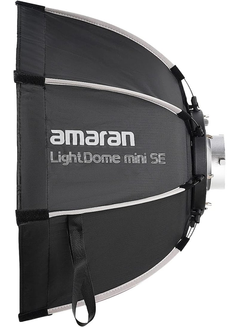 عماران سوفت بوكس Aputure Amaran Light Dome Mini SE للإضاءة الاحترافية متوافق مع Amaran 60 و100 و200 وسلسلة LS وإضاءة LED بتركيب Bowens - Image 1