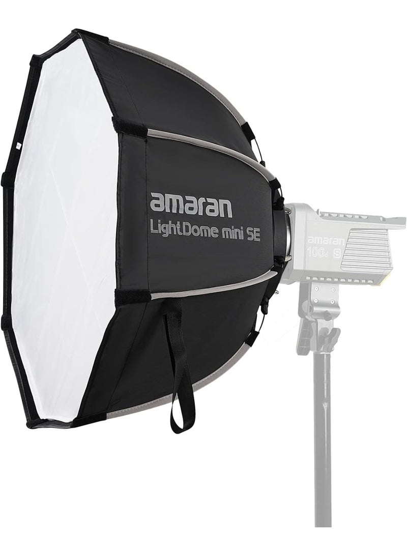 عماران سوفت بوكس Aputure Amaran Light Dome Mini SE للإضاءة الاحترافية متوافق مع Amaran 60 و100 و200 وسلسلة LS وإضاءة LED بتركيب Bowens - Image 3