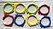 Carykon 8 Pieces of 4 Colors Diving Fish Ring Swimming Pool Toy Diving Retrieve Diving Training Practice Sea Fish Ring Throwing Game - Image 4
