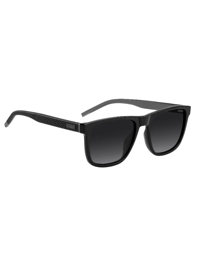 HUGO HUGO HG 1391/G/S Sunglasses Black Rectangular