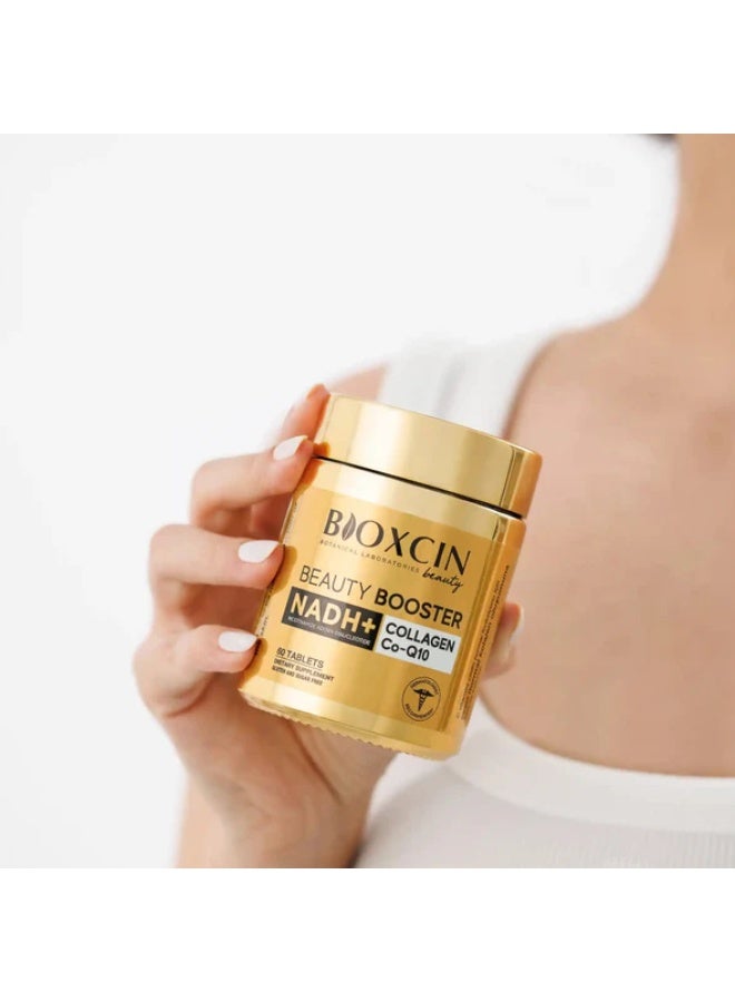 Bioxcin Beauty Booster Collagen Co-Q10 – 60 Tablets for Skin, Hair & Nail Health - Image 3