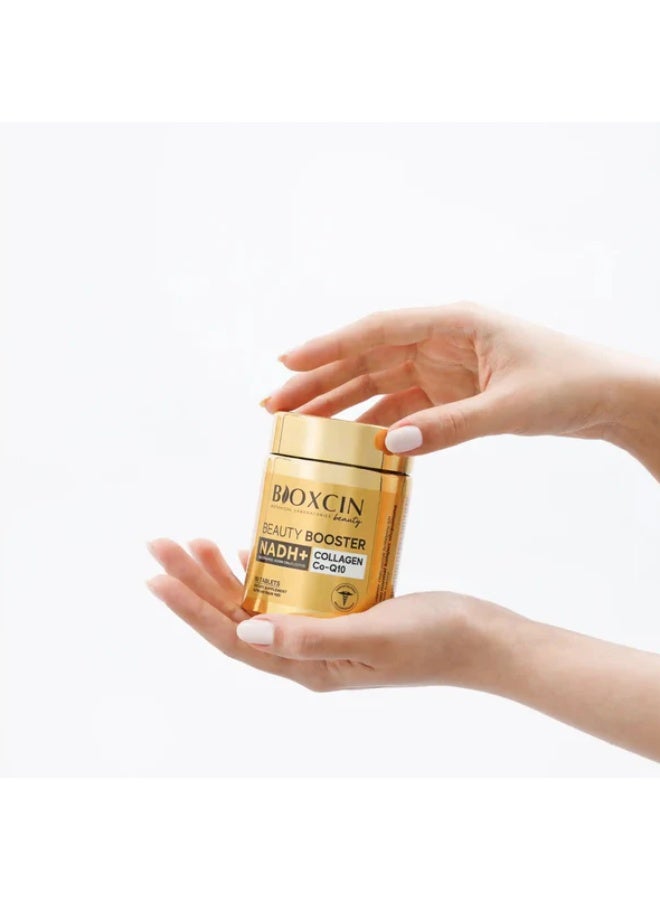 Bioxcin Beauty Booster Collagen Co-Q10 – 60 Tablets for Skin, Hair & Nail Health - Image 4