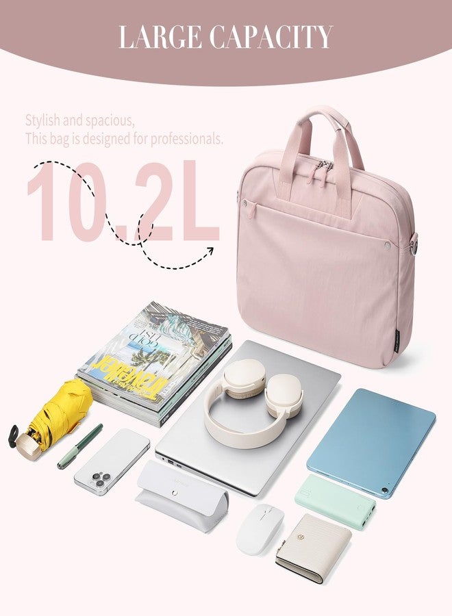 GOLF QUALITY Laptop Tote Bag for Women Casual Tote Bag for Business Teacher Carry On Crossbody Bag,16 In,Pink - Image 4