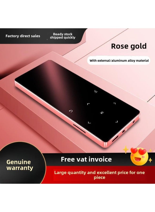Bluetooth Mp3 Player Mini Student Walkman Mp4 MP5 Touch Screen Ultra-thin Touch Screen Music Comes With Memory-Body Color:Metallic Silver [bluetooth + English Dictionary Edition]-Memory Capacity:8gb-full Set Of Gifts  - Image 2