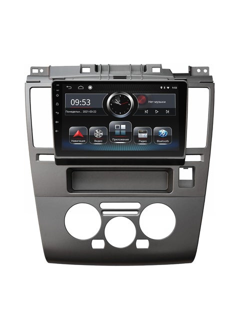 Android Car Stereo for Nissan Tiida 2005 To 2013 4GB RAM 64GB ROM 9 Inch Support Apple Carplay, MirrorLink WiFi BT, IPS Touch Screen Mannual AC with Backup Camera Included
