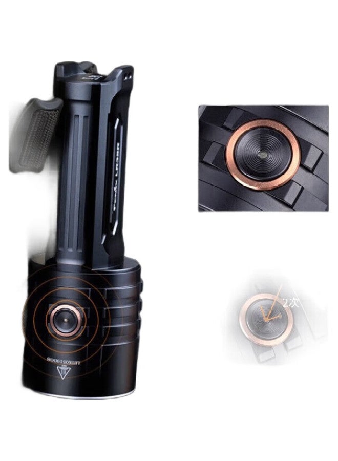 fenix فلاشلايت فونيكس عالي الكثافة، شعاع طويل المدى Lr35R، قابل لإعادة الشحن، متعدد الوظائف، كشاف خارجي - Image 1