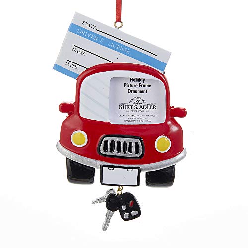Kurt Adler Drivers License Picture Frame Ornament - Image 4