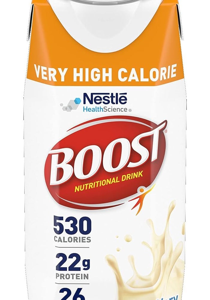 Boost مشروب بوست الغذائي عالي السعرات الحرارية جداً، فانيليا جداً، 8 أونصات سائلة (عبوة من 12) - Image 3