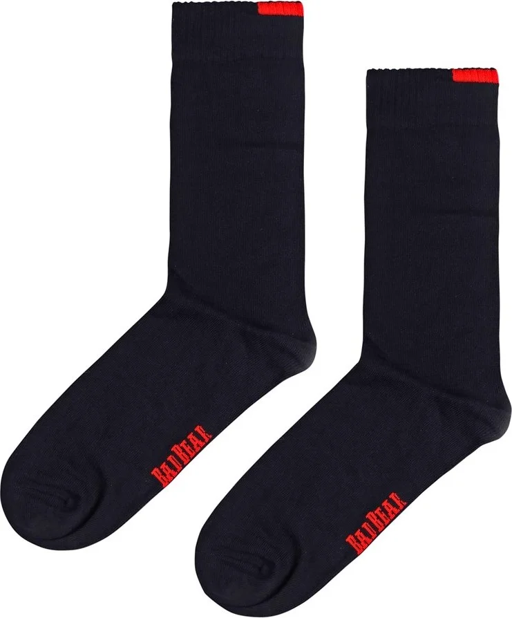 باد بير Band Tall Unisex Navy Blue Long Socks