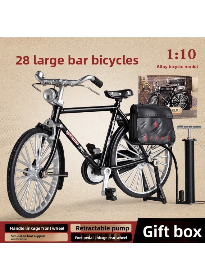 Cross-border Alloy Simulation 28 Bar Mini Road Bike Model Mountain Bike Ornaments Racing Bike Gifts 