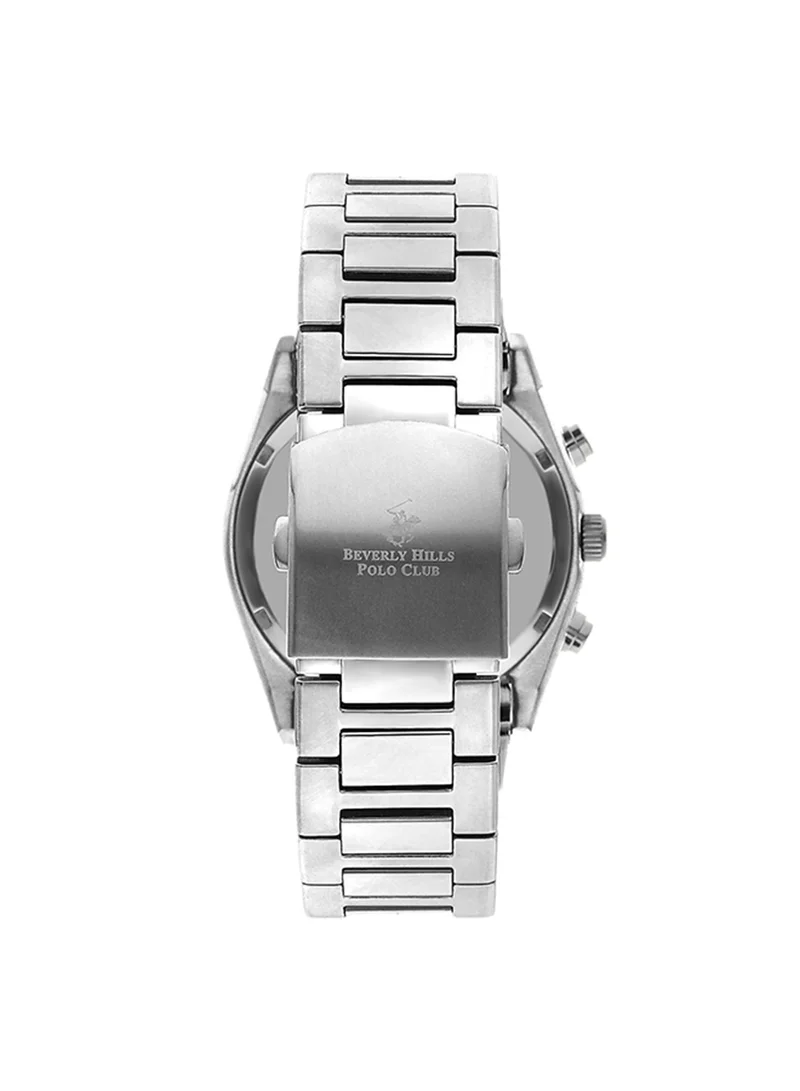 BEVERLY HILLS POLO CLUB Men's Chronograph  Shape Metal Wrist Watch BP3344X.350 - 43 Mm
