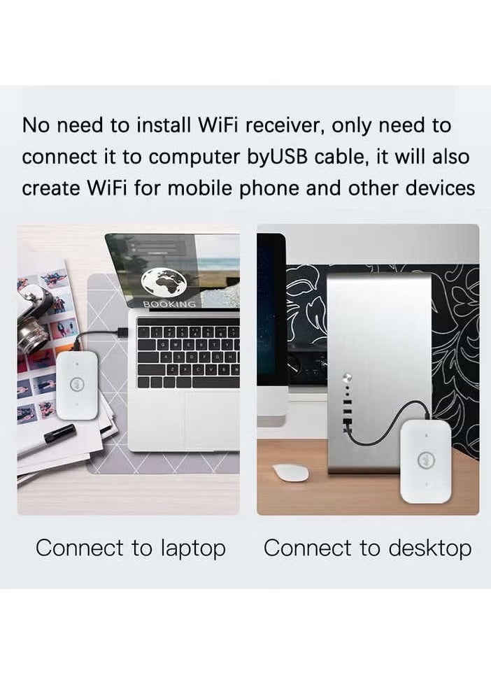 JAJEEK Portable WiFi Hotspot Mifi – Universal 4G Pocket WiFi Hotspot, Compact and Portable, High-Speed Internet Anywhere, Supports Multiple Devices, Ideal for Travel, Home, and Work, Long Battery Life, Easy Setup  - Image 5
