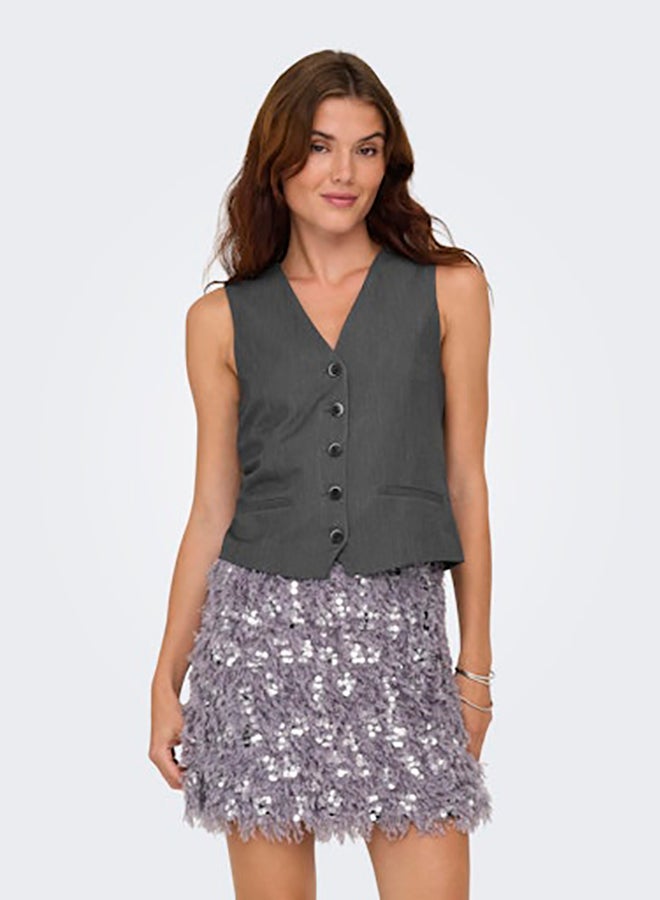 ONLY Onliris-Hattie Waistcoat Tlr Noos - Image 4