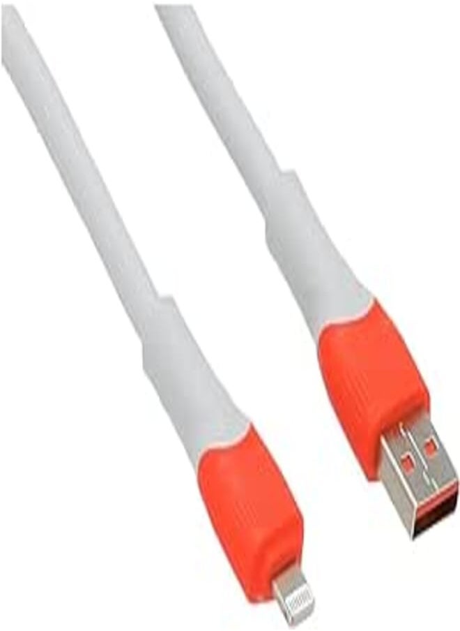 LDNIO - Ldnio LS604 Fast Charging Data Cable Lightning To USB-A, 30 Watt, 4000 MM Length - Grey - Image 1
