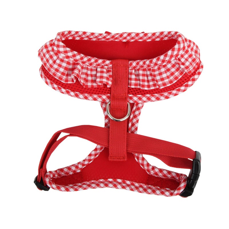 PUPPIA Authentic Puppia Vivien Harness, Red, Medium - Image 2