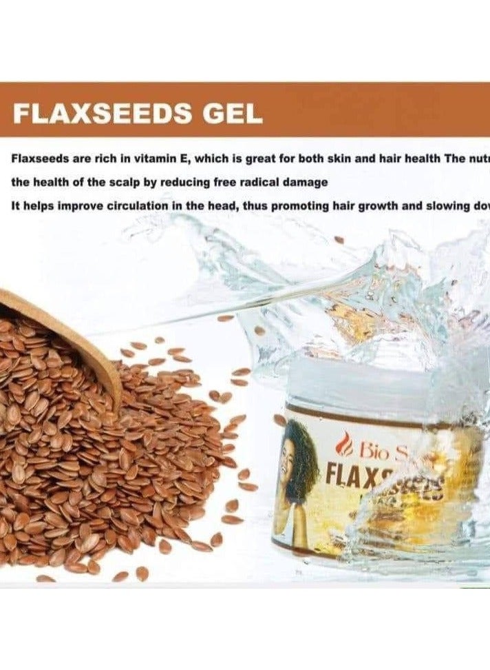 بيو سوفت جل الشعر بخلاصة بذور الكتان ٥٠٠ مل - Image 2