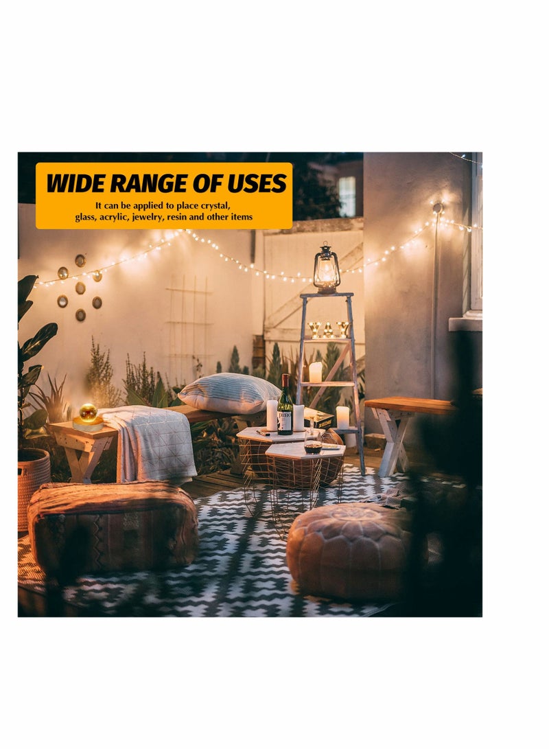 Square Wooden Led Display Base Wood Lighted Display Lamp Base Stand with Remote Control for Home 3D Laser Crystal Glass Resin Art (4 Pieces) - Image 3