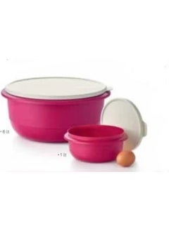 Tupperware Miksim Set 2 Dough Fermentation Storage Container 