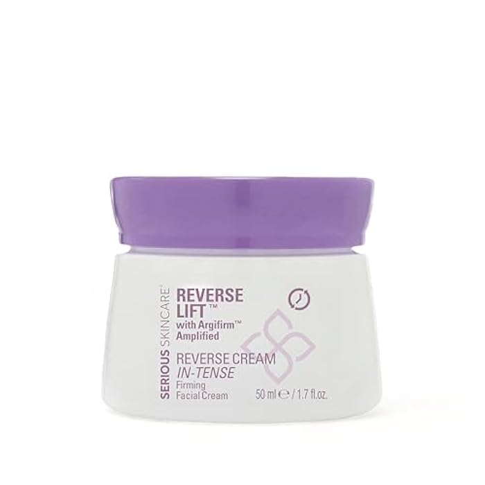 Serious Skincare Reverse Lift Cream In-Tense, Facial Moisturizer for Lifting & Firming, Day and Night, Hydrating, Anti-Aging Skin Care, Peptides, Face Tightening Plant Extracts 1.7 oz - Image 1