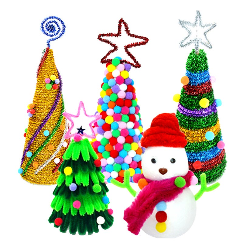 Christmas Kidsren'S Diy Toy Material Package Kindergarten Family Handmade Creative Educational Christmas Gifts - Image 4
