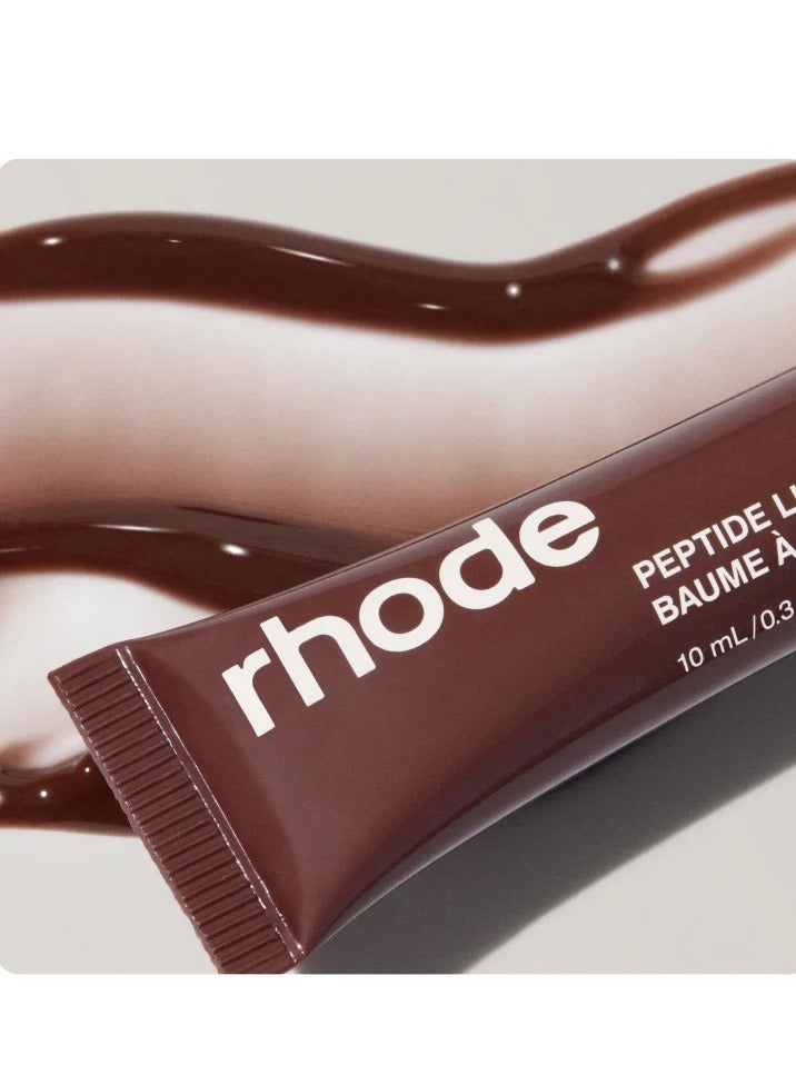 Rhode iPhone 15 Pro Max Silicone Lip Holder for Cell Phone, Lip Gloss Adhesive Sleeve for Phone, Lip Holder Stick-on Phone Case, Back Stick On Holder for Rhode iPhone iPhone 15 Pro Max Phones Case（Espresso） - Image 5