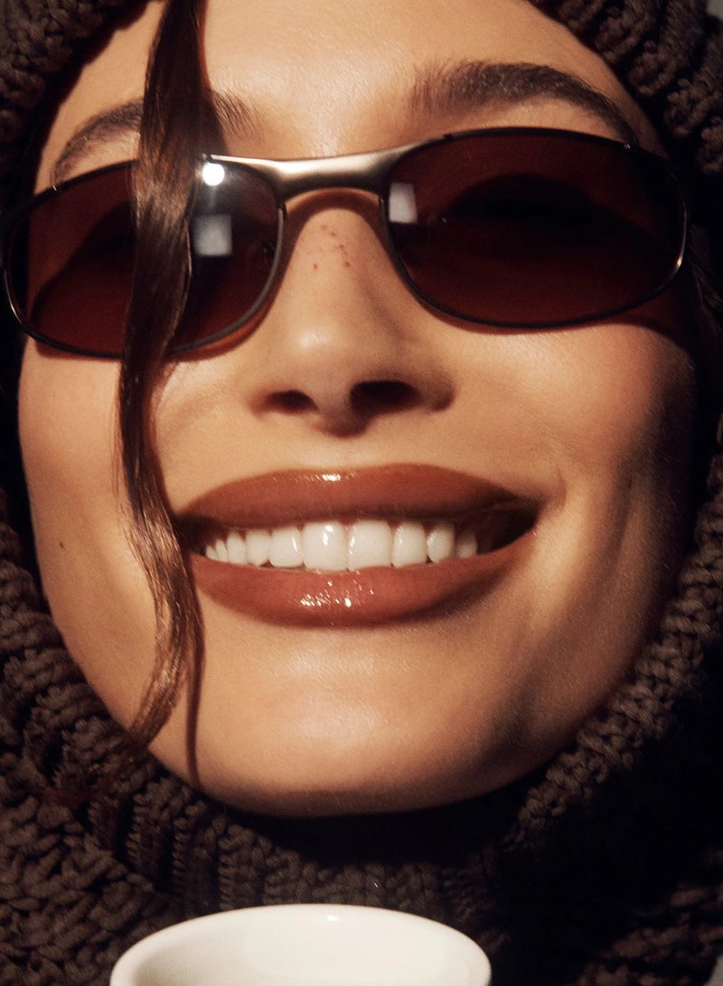 Rhode iPhone 15 Pro Max Silicone Lip Holder for Cell Phone, Lip Gloss Adhesive Sleeve for Phone, Lip Holder Stick-on Phone Case, Back Stick On Holder for Rhode iPhone iPhone 15 Pro Max Phones Case（Espresso） - Image 4