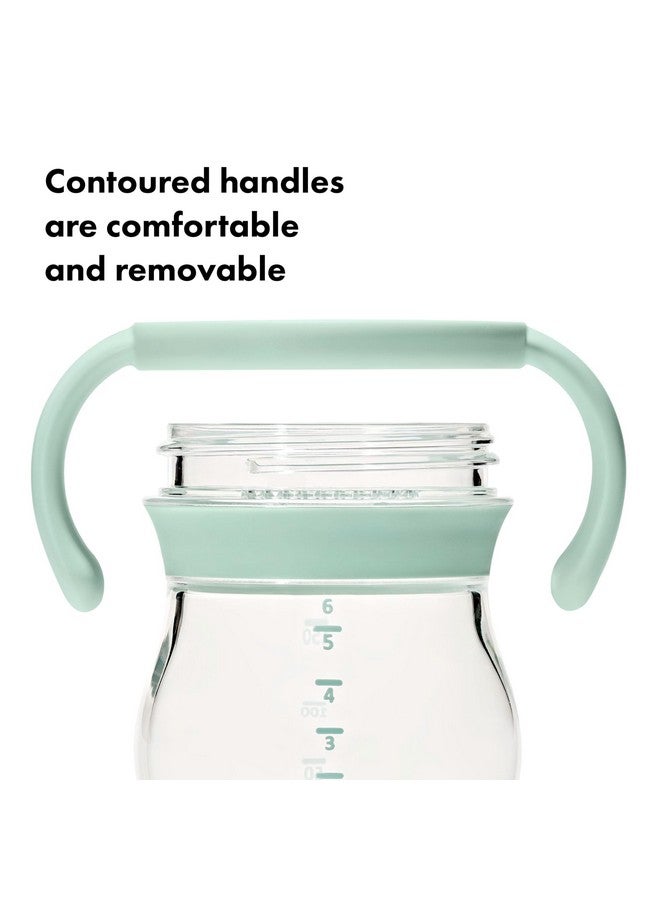 OXO Tot Transitions Soft Spout Sippy Cup with Removable Handles - 6 oz. - Opal - Image 5