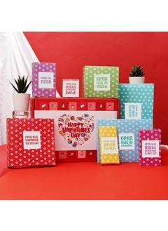 Oye Happy Oye Happy - 24-Hour Valentine Glitter Hamper - Valentine's Day Gift for Boyfriend, Girlfriend, Husband, Wife, Fiance, Him/Her - Best Gift for Anniversary & Birthday - Valentine's Day Surprise for Entire Day  - Image 2