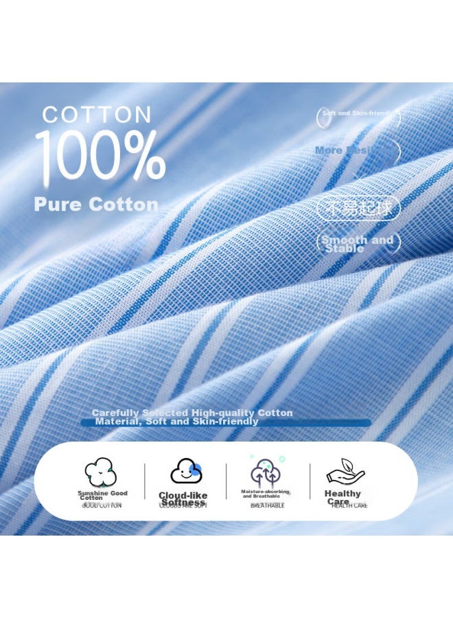 Easy and refreshing Yiershuang [40 Pieces 100% Pure Cotton] 2-pack Men's Aladdin Pants, Loose-fitting Large Size, Home Sleepwear, Boxer Briefs For Men  - Image 2
