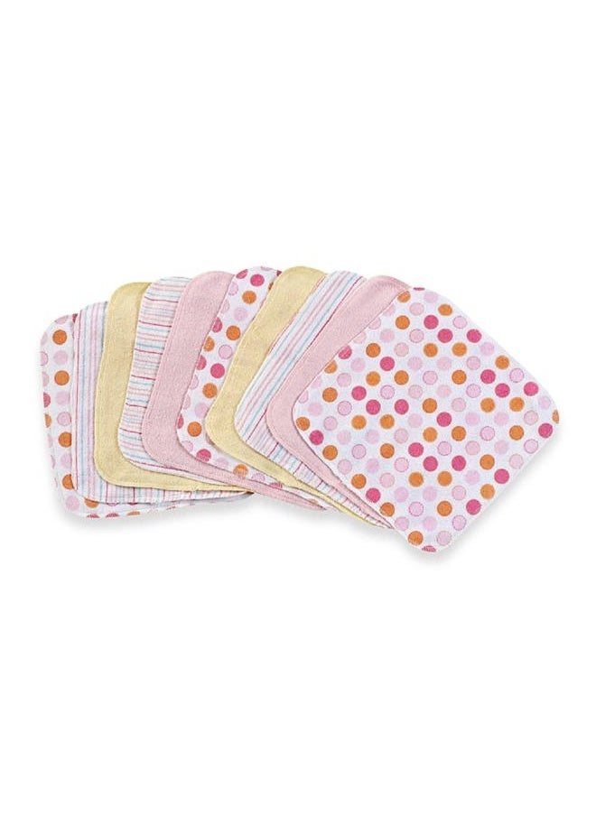 Spasilk Baby 10 Pack Soft Terry Bath Washcloth Wipes  - Image 4