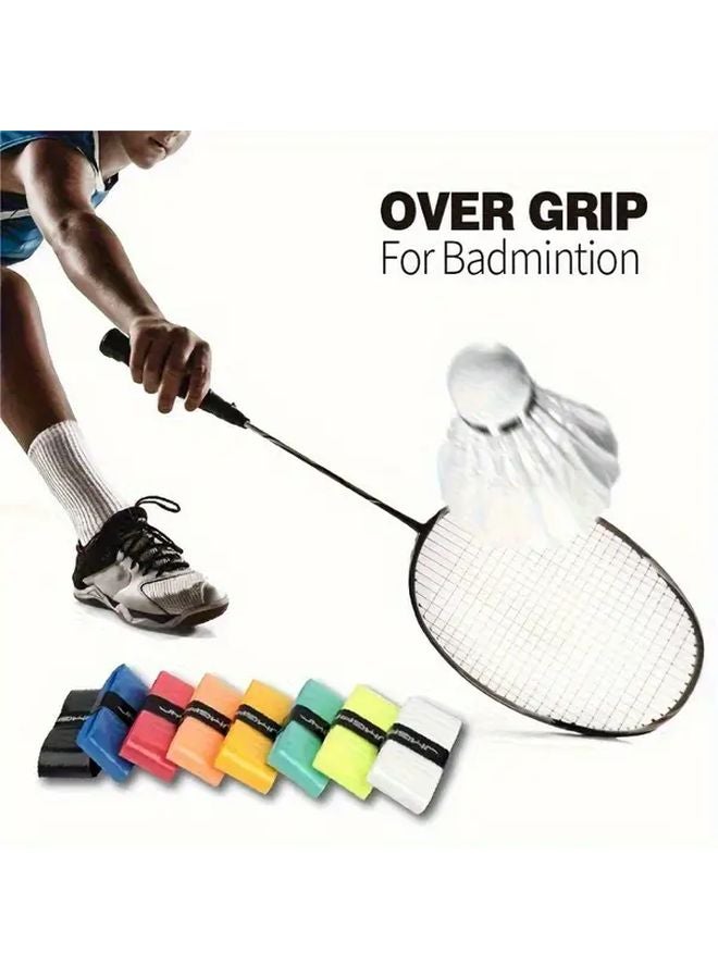 Pink Non Slip Shock Absorbing Sweat Wicking Grip For Tennis Pickleball Fishing - Image 2