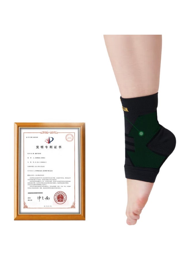 Kowa Ankle Support Brace For Fitness Running Sports Imported From Japan Black Single Pack Size L (Shoe Size 42-46) - Image 1