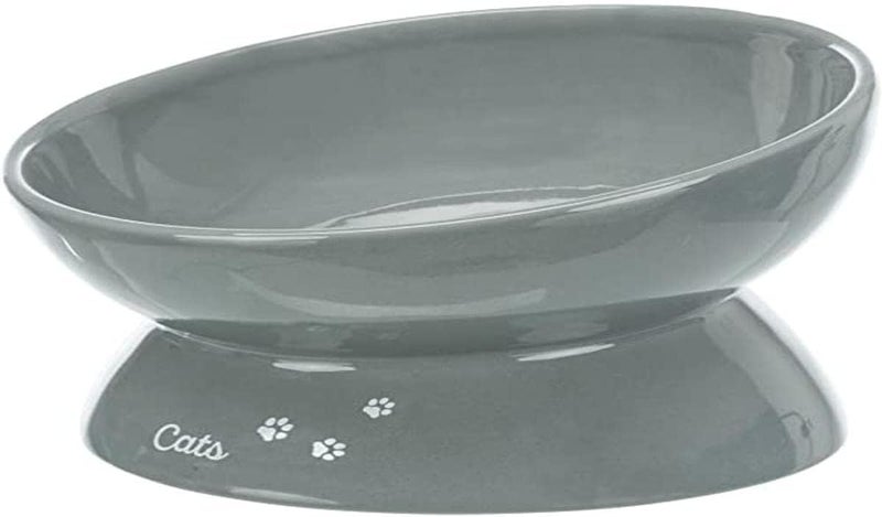 Trixie Raised Ergonomic Ceramic Cat Bowl - 350ML