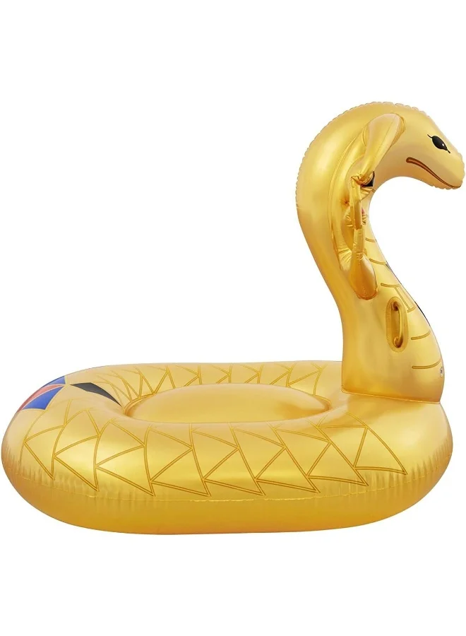 Bestway Golden Cobra Island Ride-On Pool Float 180cm 180cm