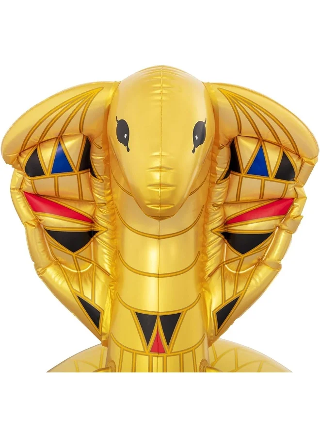 Bestway Golden Cobra Island Ride-On Pool Float 180cm 180cm
