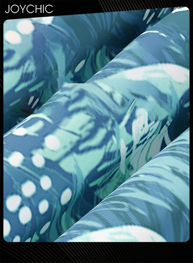 Joychic شورت سباحة للرجال مع بطانة ضغط طبقة مزدوجة سريعة الجفاف شورتات شاطئية بحزام قابل للتعديل شورتات سباحة فضفاضة ملابس سباحة لليوم على الشاطئ والسباحة - Image 3