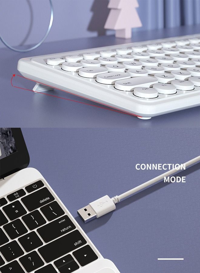 DUNISO Gaming Wired Keyboard and Mouse Combo Full-Sized Ergonomic Keyboard Mouse Click for Computer/Laptop/Windows/Mac - Image 5