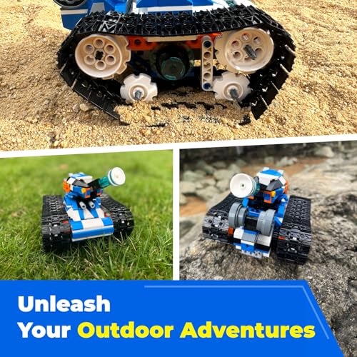 Apitor STEM Robot Toy 6-in-1 Robot Building Kit for Boys Age 8-12, APP Remote Control STEM Coding Toys, Educational Robotics Gifts for Boys Girls Kids Ages 7 8 9 10 11 12 (480 Pieces) - Image 4