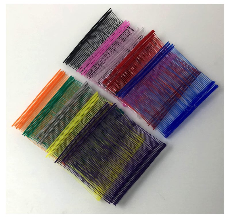 ExecuSystems Standard Tagging Gun Barbs Fasteners 3 Inch 100 Each of Ten Colors 1000 Total Barbs - Image 2