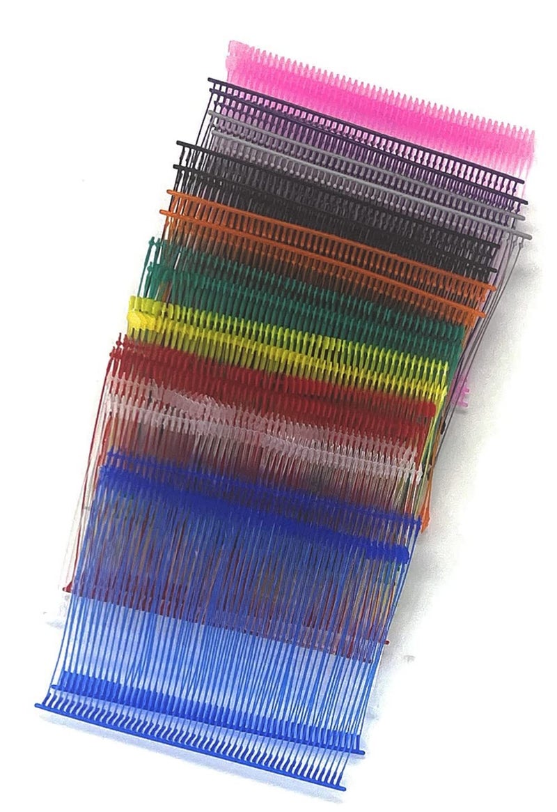 ExecuSystems Standard Tagging Gun Barbs Fasteners 3 Inch 100 Each of Ten Colors 1000 Total Barbs - Image 1