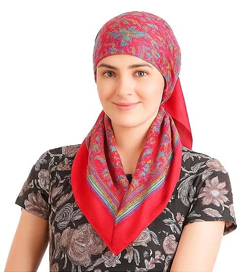 CHACKO Women’s Wool Winter Scarf | Soft & Warm Woolen Muffler | Stylish Cold Weather Wrap for Women | Pack of 1_Maroon - Image 1