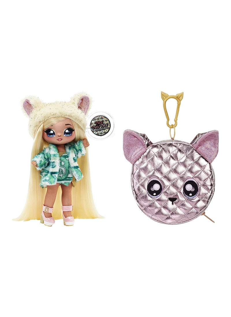 Na! Na! Na! Surprise - 2-in-1 Pom Doll Metallic Series - Image 1