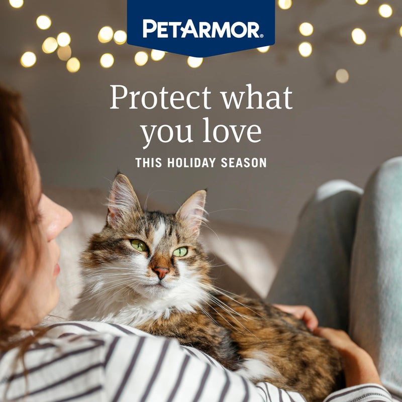 PetArmor Plus Flea and Tick Prevention for Cats, Cat Flea and Tick Treatment, 3 Doses, Waterproof Topical, Fast Acting, Cats Over 1.5 lbs - Image 2