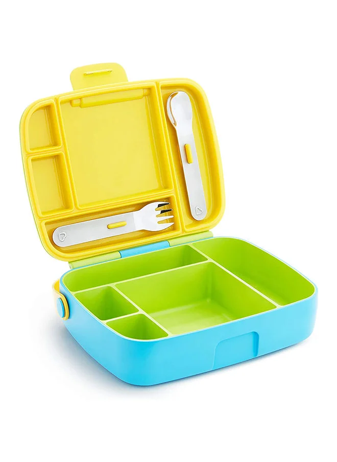 مونشكين Bento Toddler Lunch Box, Green Pack of 1