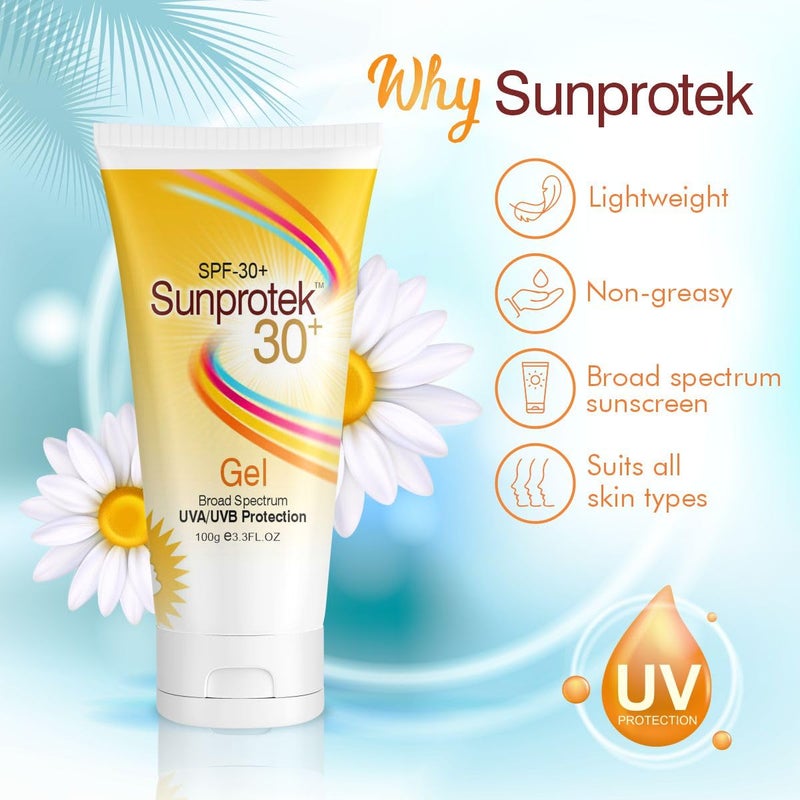 Salve Sunprotek Matte Look Sunscreen SPF30 PA For Oily or Acne prone skin Paraben  Sulphate free For Women And Men  100gm Pack of 4 - Image 3
